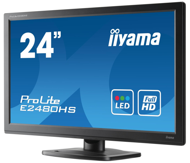 iiyama E2480HS czarny - 277286 - zdjęcie 2